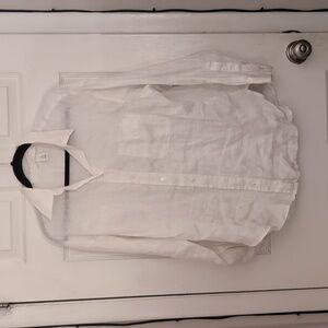 H&M White Button-Up Shirt